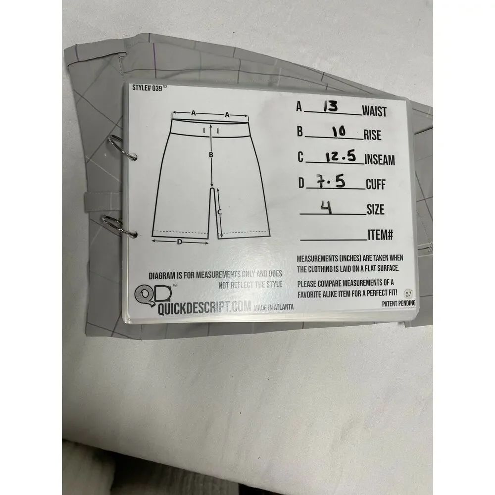 Nike Women Golf Dri-Fit under knee Pants Sz 4 Gray Plaid flat front